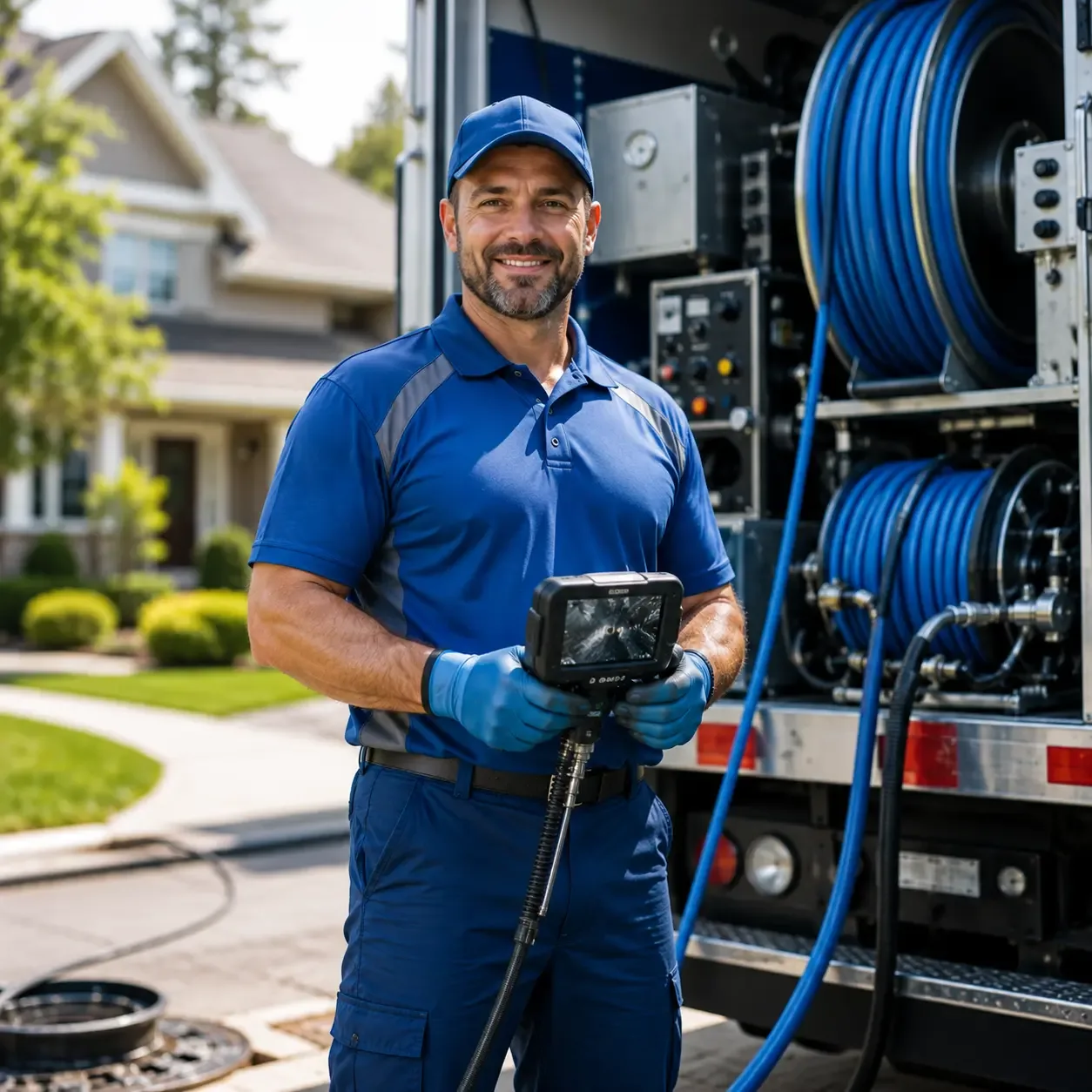 Local outdoor drain cleaning specialists in Bowersville, OH
